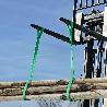ESLINGA PLANA DOBLE BANDA 2.000 KG. FACTOR SEGURIDAD 7:1, LONGITUD: 2 METROS ANCHO 6 CM. 100% POLIESTER. COLOR VERD