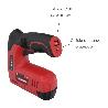 CLAVADORA GRAPADORA  RECARGABLE, PISTOLA GRAPAS Y CLAVOS, CLAVADORA A BATERIA, 1.500 MAH, 40 GRAPAS MINUTO CON GRAP