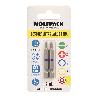 PUNTAS LARGAS DESTORNILLADOR TORX T15 (2 PIEZAS). ACERO S2 AL CROMO VANADIO. PUNTAS HEXAGONALES, DESTORPUNTAS,