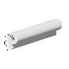 BURLETE ELÁSTICO P 6M. X 9MM. BLANCO