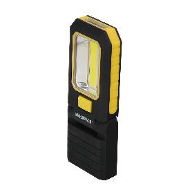 LINTERNA LED PROFESIONAL MULTIFUNCIÓN COMPACTA PLEGABLE A PILAS (3 AAA) 210 LUMENES 2 MODOS DE ILUMINACIÓN CON IMAN