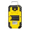 LINTERNA LED PROFESIONAL COMPACTA ENGOMADA BATERIA RECARGABLE 500 LUMENES CON FUNCIÓN POWERBANK, IMAN, SOPORTE Y GA