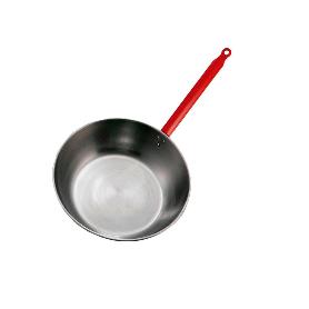 SARTEN PULIDA HONDA CON MANGO BORDON 26 CM
