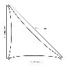 TOLDO VELA SOMBRA JARDIN TRIANGULAR 3,6X3,6X3,6 METROS BEIGE