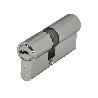 CILINDRO SEGURIDAD 30X40 MM/13,5 LEVA CORTA NIQUELADO CON 5 LLAVES