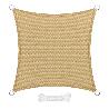 TOLDO VELA SOMBRA JARDIN CUADRADA 3,6X3,6 METROS BEIGE