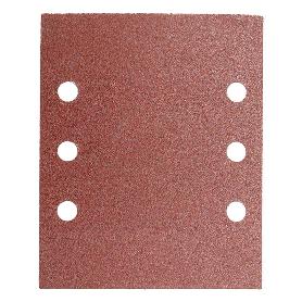 LIJA RECAMBIO CON VELCRO 114X140 MM. CON AGUJEROS GRANO  180 (10 PIEZAS)