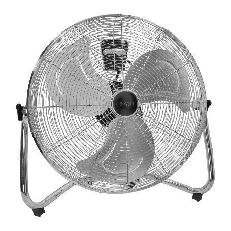 VENTILADOR SUELO CROMADO 120 WATT Ø50 CM.