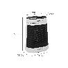TERMOVENTILADOR CERAMICO OSCILANTE 1000/1500 WATT.