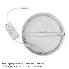 SOPORTE DE TECHO PARA DOWNLIGHT RL-SL-R