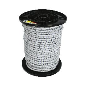 Cuerda elástica forrada   10 mm. rollo de 100 metros CUERDA ELÁSTICA FORRADA   10 MM. ROLLO DE 100 METROS