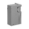 CERRADURA JIS ELECTRICA 12 VOLTIOS 842-901G FRENTE GRIS