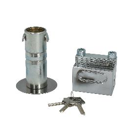 CANDADO EMPOTRAR LLAVE PLANA C-1 HEMBRA
