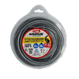 HILO NYLON / ALUMINIO REDONDO PROFESIONAL Ø 3,5 MM. (DISPENSADOR 40 METROS)
