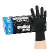 GUANTE DESECHABLE NITRILO NEGRO XL 5,5 GMS. GRUESOS CAJA 100 GUANTES.