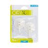 COLGADOR ORYX VENTOSA ACCIONABLE 54 MM. (BLISTER 2 UNIDADES) ADHESIVO