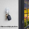 COLGADOR ORYX  BLANCO GRANDE (BLISTER  2 UNIDADES) ADHESIVO