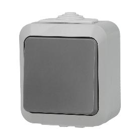 INTERRUPTOR CONMUTADOR CON TAPA SIMPLE