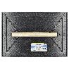 TALOCHA PLASTICO 32 X 22 CM. MANGO MADERA NEGRA CON ALVEOLOS