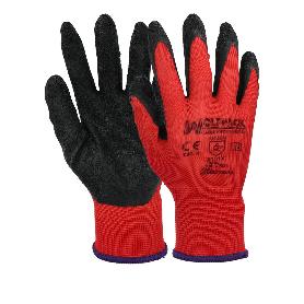 GUANTES LATEX / NYLON GRIPFLEX TALLA  9 (PAR)