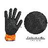 GUANTES NYLON CON PALMA EN FOAM Y PUNTOS NITRILO TOUCH 6 (PAR)