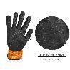 GUANTES NYLON CON PALMA EN FOAM Y PUNTOS NITRILO TOUCH 10 (PAR)