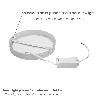 SOPORTE DE TECHO PARA DOWNLIGHT RL-SL-R