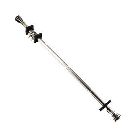 BARRA CORTINA METAL 70/120 CM PLATA