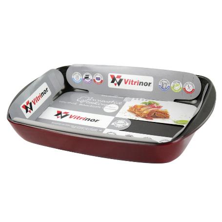 FUENTE HORNO RECTANGULAR RED 35X22X5 CM