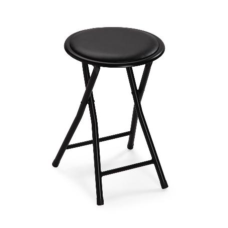 TABURETE PLEGABLE TOBY NEGRO