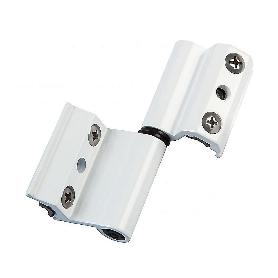 BISAGRA V2P EU ALUMINIO BLANCO IZQUIERDA