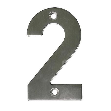 NUMERO 2 -M.4 INOXIDABLE 18/8 10CM.