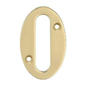 NUMERO 0 -M.4 LATON 10CM.