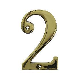 NUMERO 2 -M.4 LATON 10CM.