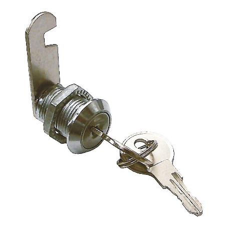 CERRADURA BUZON RECTA 20MM. CROMADA