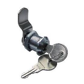 CERRADURA BUZON CURVA 20MM. CROMADA