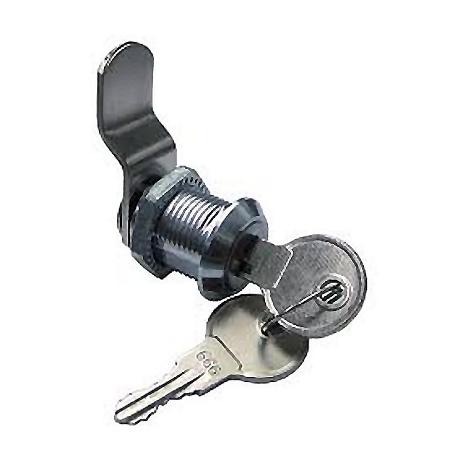 CERRADURA BUZON CURVA 20MM. CROMADA