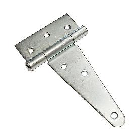 BISAGRA FORMA T 100MM. ZINCADA