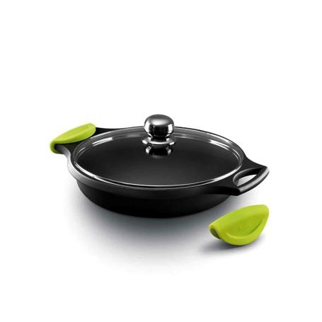 CACEROLA BAJA ALUMINIO FUNDIDO 24 CM KIWI