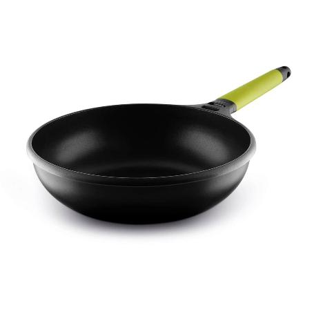 SARTEN WOK ALUMINIO FUNDIDO 28 CM KIWI