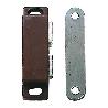 CIERRE MAGNETICO 42MM. MARRON