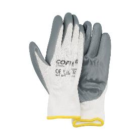 GUANTE NITRILO GRIS T-8