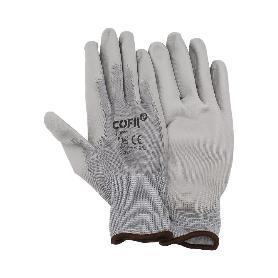 GUANTE POLIURETANO GRIS T-10