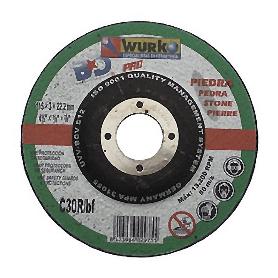 DISCO ABRASIVO 115X3X22 CORTE PIEDRA