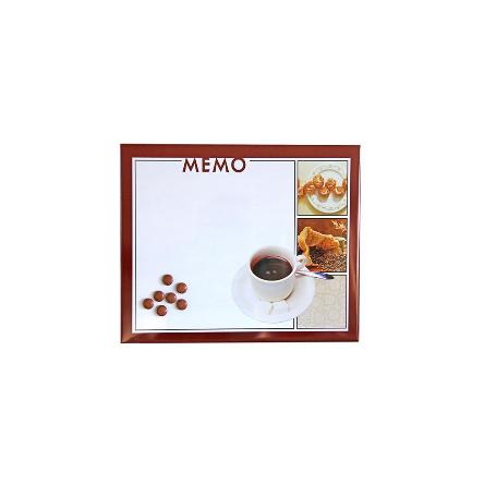 TABLA MEMO METAL 45 X 36 CM