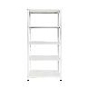 ESTANTE 5 BALDAS BLANCO 180X90X40CM