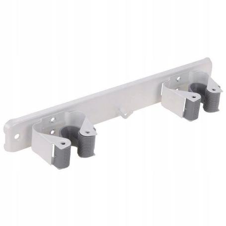 SUJETAESCOBAS METALICO DOBLE PARED