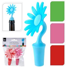 TAPONES BOTELLA FLOR 2 PIEZAS