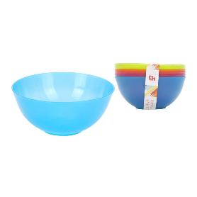 TAZONES BOLS PLASTICO 13X6 CM 6 PIEZAS