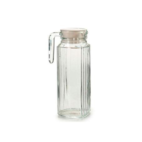 JARRA VIDRIO FRIGO CUADRADA 1 LITRO